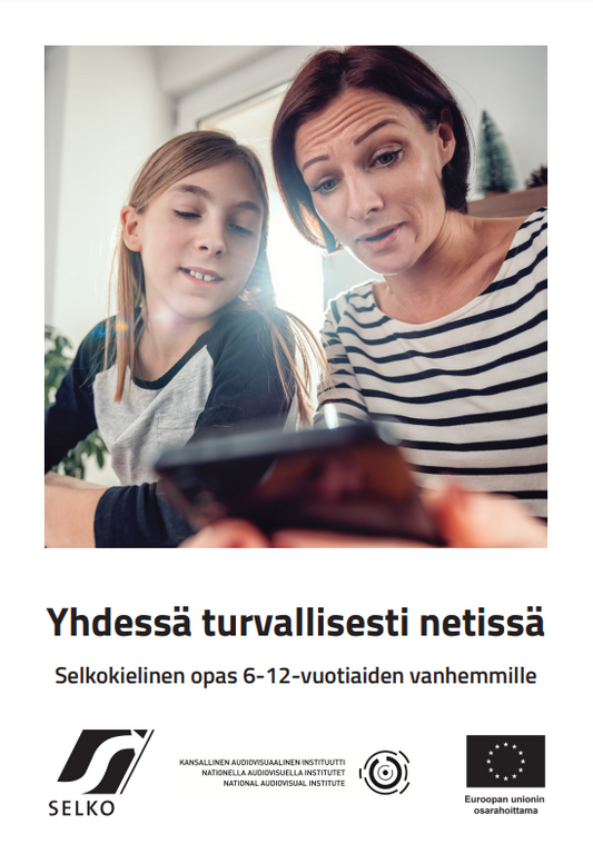 Opas Yhdessä turvallisesti netissä(selkokielinen)