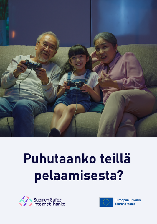 Opas: Puhutaanko teillä pelaamisesta?