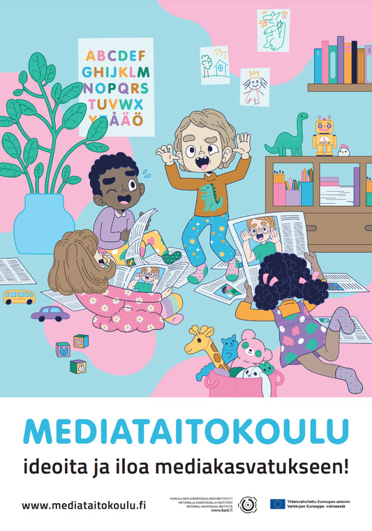 Mediataitokoulun juliste (A4)