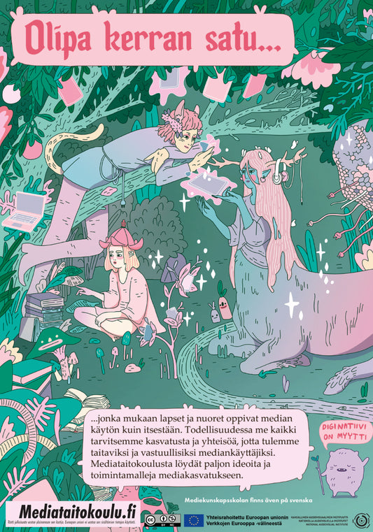 Olipa kerran satu (diginatiivi) -juliste